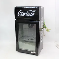 IS542)ハイアール JR-CC25B 卓上 冷蔵ショーケース W37D37H71cm 25L 前扉 棚1段 28kg LED照明故障 コカ・コーラ コカコーラ 2015年製のサムネイル