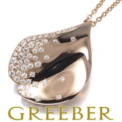ポンテヴェキオ ネックレス ダイヤ ダイヤモンド 0.03ct イニシャル Y