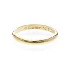 美品 Cartier カルティエ K18YG Au750 マリッジリング 52 - メルカリ