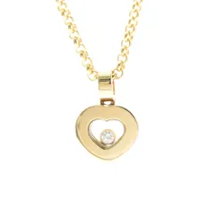 ショパール(Chopard) K18ホワイトゴールド(K18WG) ダイヤモンド メンズ,レディース ファッション ネックレス (シルバー) ハッピーダイヤモンド ネックレス 79/2897-20のサムネイル