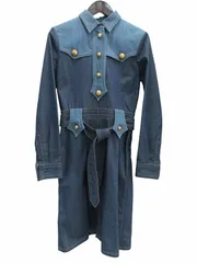 グッチ GUCCI ワンピース デニム 金ボタン 38サイズ レディースのサムネイル