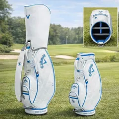 【新品未使用】BMW × Callaway キャディ・バッグ レディース 限定コラボ ホワイトのサムネイル