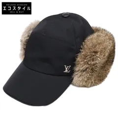 LOUIS VUITTON　ルイヴィトン　【即決/国内正規】M70926 ラビットファー ナイロン キャップ　59のサムネイル