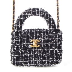 チ*g様 CHANEL シャネル 24SS ラフィア ストローショルダーバッグ