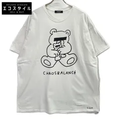 UNDER COVER　アンダーカバー　×Yu Nagaba UC1E9813-2 ホワイト×ブラック コットン ベアープリント Tシャツ/BEAR TEE　XXLのサムネイル