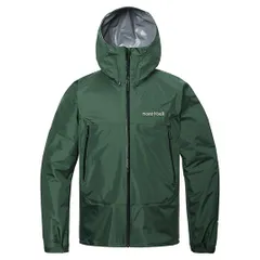 mont-bell レイントレッカージャケット Men's XXL ダークグリーン モンベル GORE-TEX ゴアテックス レインウェア 1128729