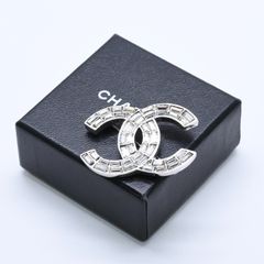 CHANEL ココマーク ブローチ ラインストーン 「新品」 - メルカリ