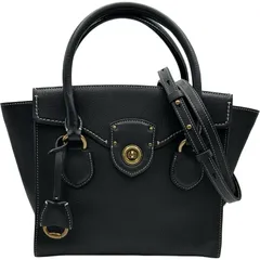 ラルフローレン RALPH LAUREN リッキー ブラック レザー レディース ショルダーバッグのサムネイル