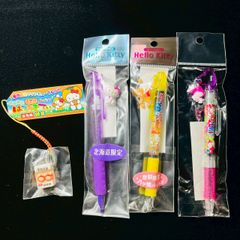 ハローキティ エルモなどセサミストリート ボールペンセット - メルカリ