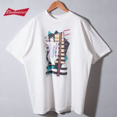 90s USA製 バドワイザー Budweiser Tシャツ XL ホワイト 1993年製