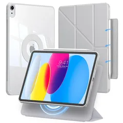 【新品】 iPad A16 ケース 第11世代/第10世代 10.9インチ 専用カバー(2022/2025) iPad 11世代 ケース ペン収納 縦置&横置き対応 マルチアングル スタンド 着脱式マグネットカバー 耐衝撃 全方位保護 1