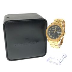 [Used Item] CRYSTAL CARTER Felix 2 Diamond FX2-8573GD-03 Quartz Watch with Date Display [197-260620-rt-10-tagh]