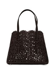 ALAÏA MINA 25 レザーハンドバッグ 送料無料