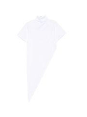 ALAÏA コットンアシンメトリックトップス 送料無料