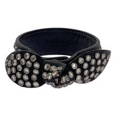 saint laurent Paris エディ期 スタッズ2連レザーブレスレット 入手困難✨ サンローランパリ ブレスレット スタッズ エディ期 メンズ