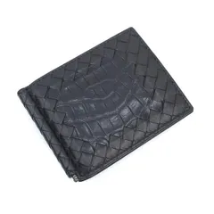 (中古)ボッテガヴェネタ クリップ式札入れ/クロコ  123180【Bランク】のサムネイル