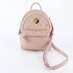 極美品】VERSACE オーストリッチ リュック サンバースト ピンク - メルカリ