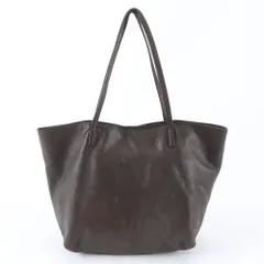 美品 ロエベ アナグラム ナッパ レザー トート バッグ 肩掛け ショルダー ハンド 本革 ブラウン 茶色 A4 レディース WBM EF41-1【中古】のサムネイル