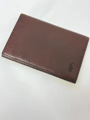 【ほぼ未使用】ポロ ラルフローレン 名刺入れ カードケース 本革 ブラウンのサムネイル