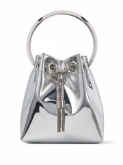 JIMMY CHOO ボンボン バケットバッグ 送料無料
