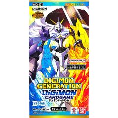デジモンカードゲーム ジェネレーション Box テープ未開封 - メルカリ