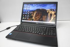 美品】設定済ですぐに使えるカメラ付黒ノートパソコン✓メモリ8GBSSDで