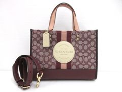 ✨美品✨コーチ デンプシー キャリーオール シグネチャー 2way 