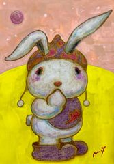 高野マナブ 原画｜[プリンスとメロン] Drawing A4 アクリル 一点物
