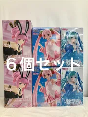 未開封 初音ミク 桜ミク 巡音ルカ フィギュア 3種 6個セット LF6917 f107