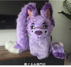 犬 猫 着ぐるみ ヘッド 全頭 ヘッド ケモノ ファースーツ ぬいぐるみ