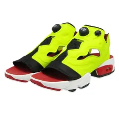 Reebok リーボック 25cm INSTAPUMP FURY SANDAL EF2922 シトロン インスタポンプフューリー サンダル BLACK/HYPERGREEN/RED  18002173のサムネイル