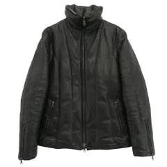 ISAMUKATAYAMA BACKLASH イサムカタヤマバックラッシュ 1364-02 ドイツカーフ ホワイトグース ダウン ジャケット ブラック系 M【中古】のサムネイル