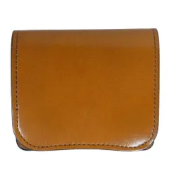 WILDSWANS ワイルドスワンズ PALM-V2 パーム ロンドンカラー レザー ミニ財布 ウォレット ライトブラウン系【中古】のサムネイル