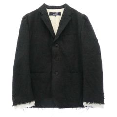25AW(FW)ギャルソンオム HP-J013 ブルゾン M 黒 - メルカリ