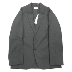ATON エイトン JKAGCW0700 WOOL TROPICAL TAILORED JACKET ウール トロピカル テーラード ジャケット グレー系 02【新古品】【未使用】【中古】のサムネイル