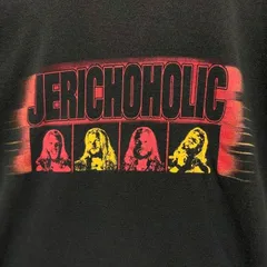 WWF 00s "JERICOHOLIC "Chris Jerico THE TWELVE STEPS TO RECOVERY グラフィックTシャツ サイズⅬ MADE IN USA FADE 08062009 871のサムネイル