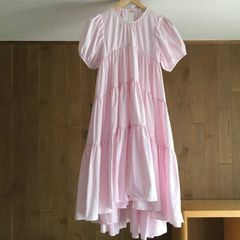 美品 m_mefu 芽風 センソユニコ リネン ワンピース38 - メルカリ