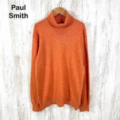 Paul Smith COLLECTION ポールスミス コレクション タートルネック ウールニット セーター オレンジのサムネイル