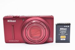 □ 美品 □ Nikon COOLPIX S9500 レッド《撮影動作OK》 - メルカリ