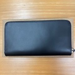 美品】無印良品 ベジタブルタンニンレザー 長財布 黒 - メルカリ