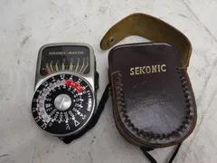 【ジャンク】　露出計　SEKONIC-MASTER  SEKONIC L-104　セコニック　マスター　ビンテージ　ヴィンテージ　昭和レトロ　2606【M】のサムネイル