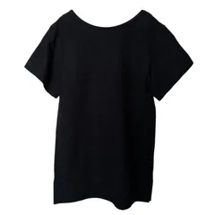  muller of yoshiokubo ミュラーオブヨシオクボ 半袖ワンピース ラウンドネック 後V開きレースアップ ブラック サイズ38【MAN27】のサムネイル