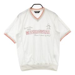 サイズ：M MUNSING WEAR マンシングウェア ハーフジップ 長袖Tシャツ