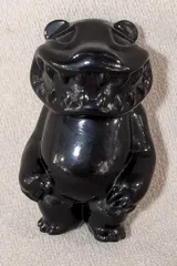 TTTOY X One up HARIKEN MADPANDA ミニソフビ 黒成型/未塗装のサムネイル