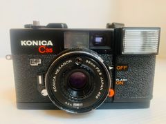 完動品】フィルムカメラ Konica C35 EF ピッカリコニカ - メルカリ