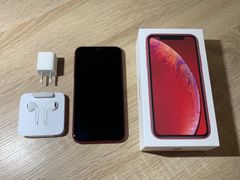 iPhone XR 128GB Coral 箱あり バッテリー77% - メルカリ