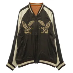 varde77 バルデセブンティセブン V77-JKT-180429A SUKA JACKET 1ST リバーシブル スカジャン チャコール系 ライトブラウン系 2【美品】【中古】のサムネイル