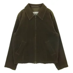 ZUCCa ズッカ CZ84-FC584 コーデュロイ ジャケット ジップアップ コットン 日本製 カーキ系 M【中古】のサムネイル