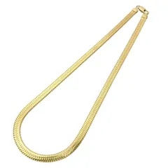 NIKE ナイキ AMBUSH アンブッシュ × AMBUSH アンブッシュ SHORT NECKLACE ヘリンボーン チェーン ネックレス ゴールド系【中古】のサムネイル