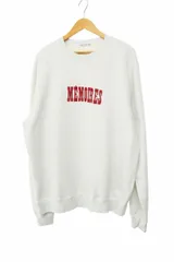 ユニフォームエクスペリメント uniform experiment ASGER JORN MEMOIRES SWEATSHIRT メモワール プリント アスガー ヨルン スウェット トレーナー UE-252083 5 灰 グレー 260218のサムネイル